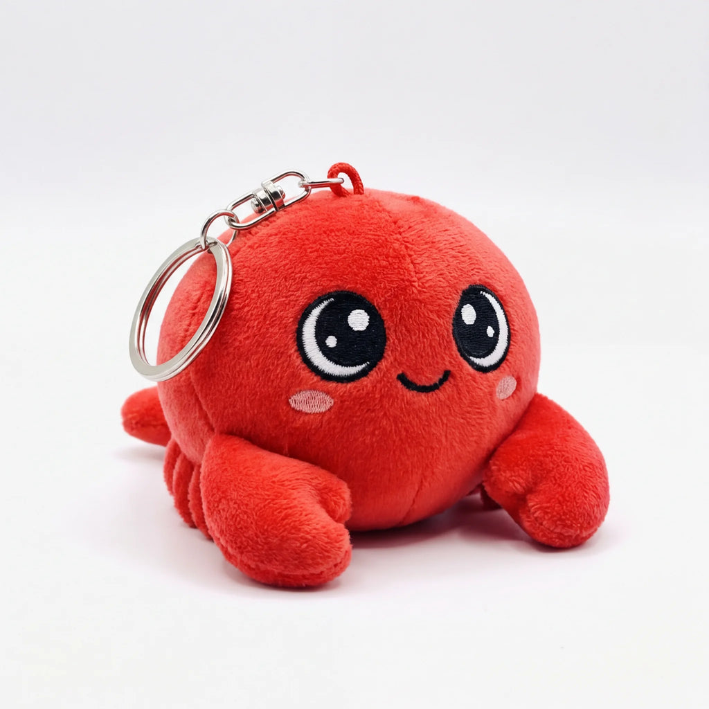 ClawClaw Mini Lobster Plush Keychain 4 inch